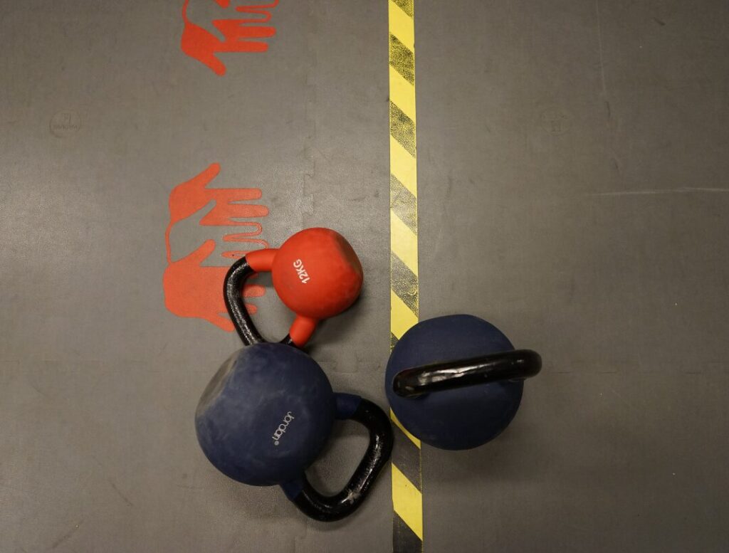 kettlebells strength training equipment