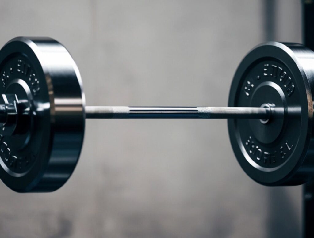 barbell weightlifting strength training exercise