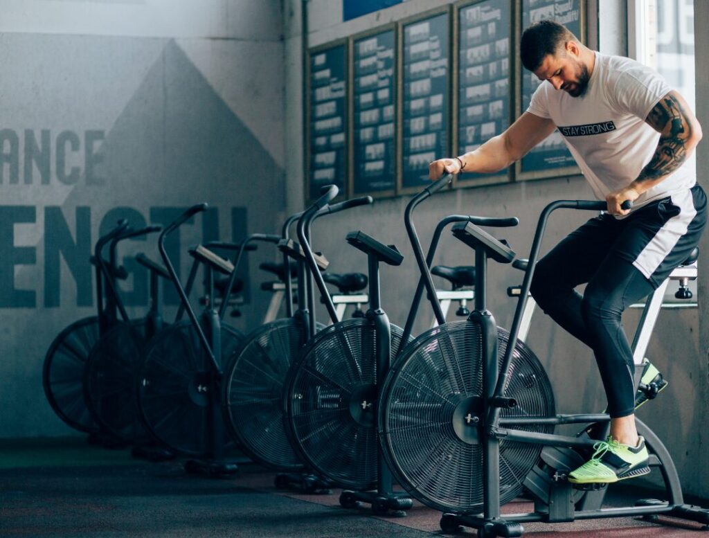 indoor cycling workout fitness bike