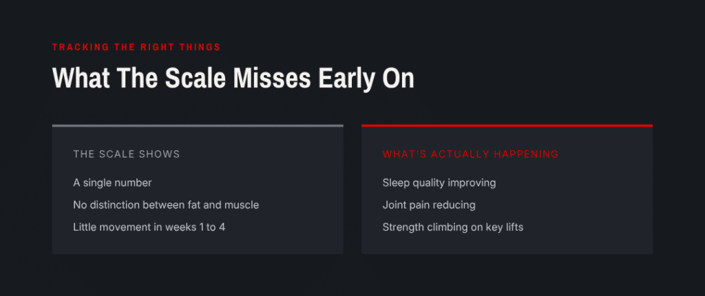 tracking the right weight loss results